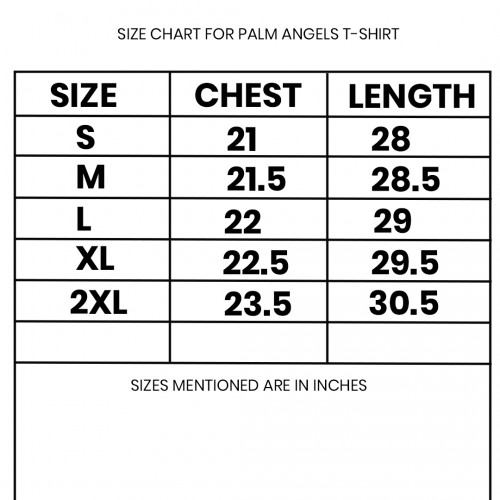 Palm Angels Logo Print Short Sleeve T-Shirt